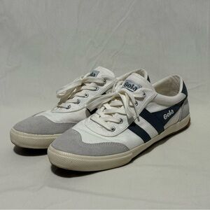 Gola Men's White and Navy Sneakers